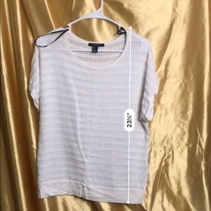 Forever 21 White Knit Top